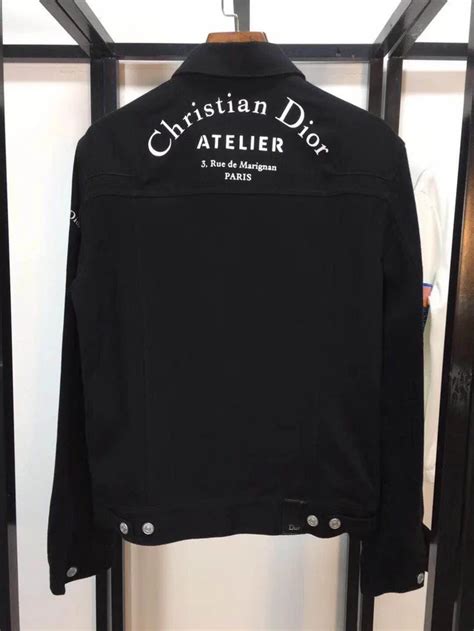 dior jeans jacke|christian dior atelier jacket.